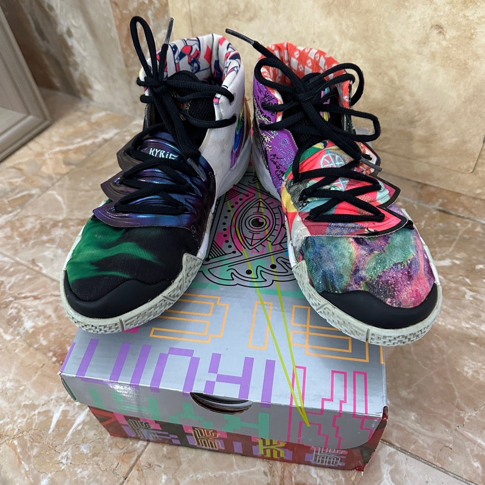 Kybrid S2 (GS) multicolored high top trainers